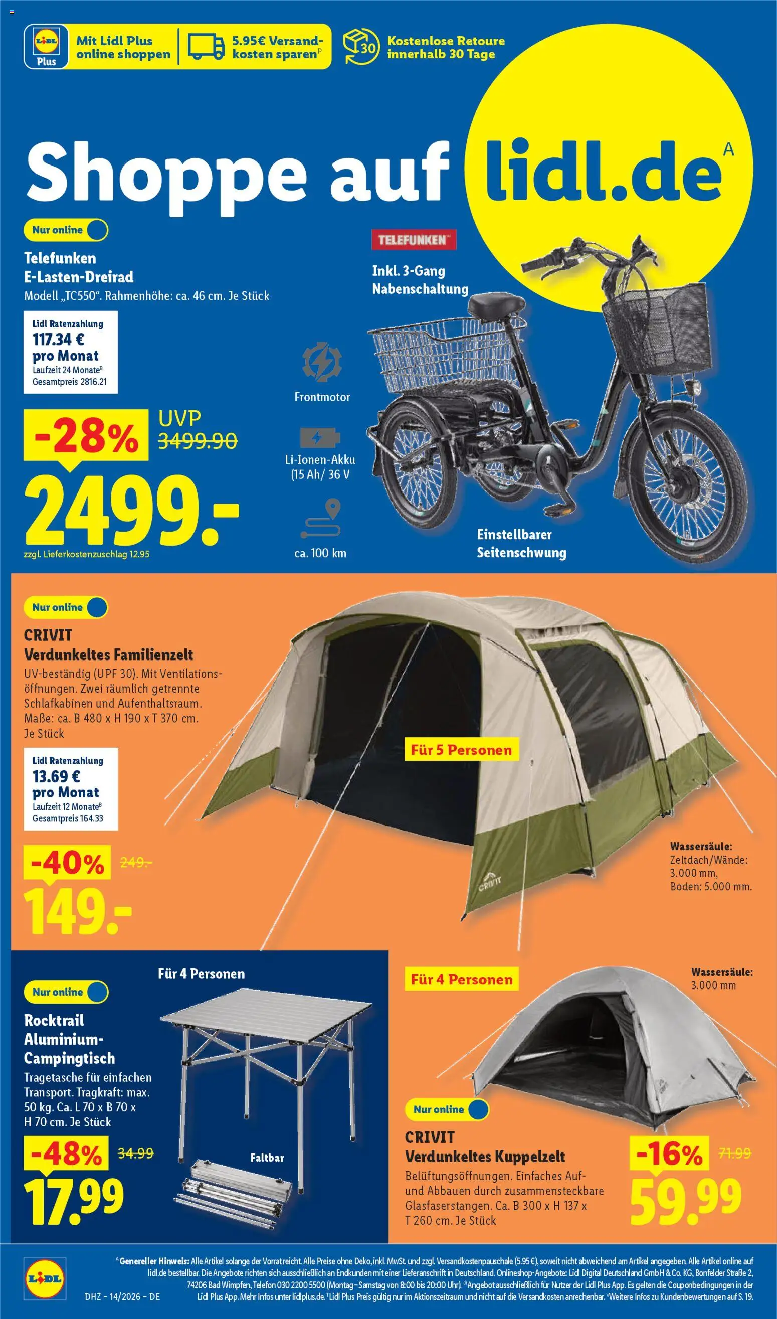 Lidl Prospekt | 30.03.2026 | Wie erhält man einen begrenzten Rabatt? | Deutschland