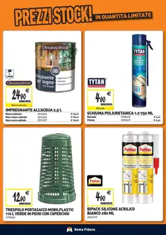 Volantino TECNOMAT del 27.08.2025 | Pagina: 15 | Prodotti: Impregnante, Silicone