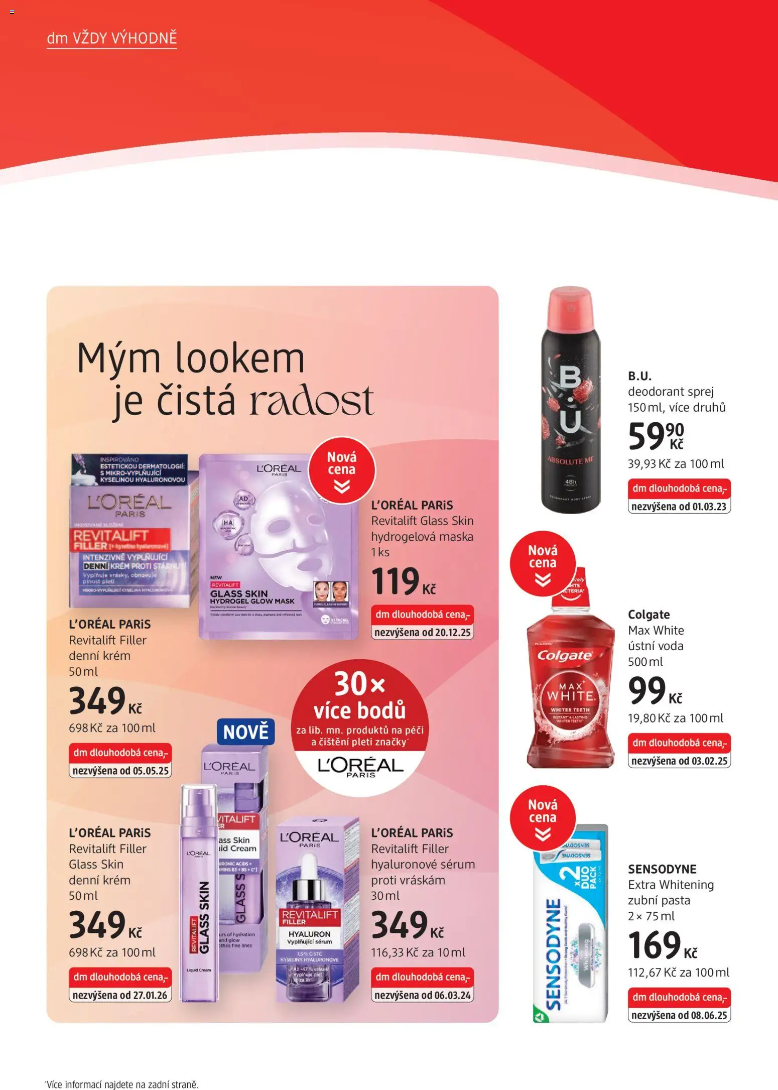 dm drogerie leták od 05.03.2026 | Strana: 16 | Produkty: Deodorant, Ústní voda, Sérum, Maska