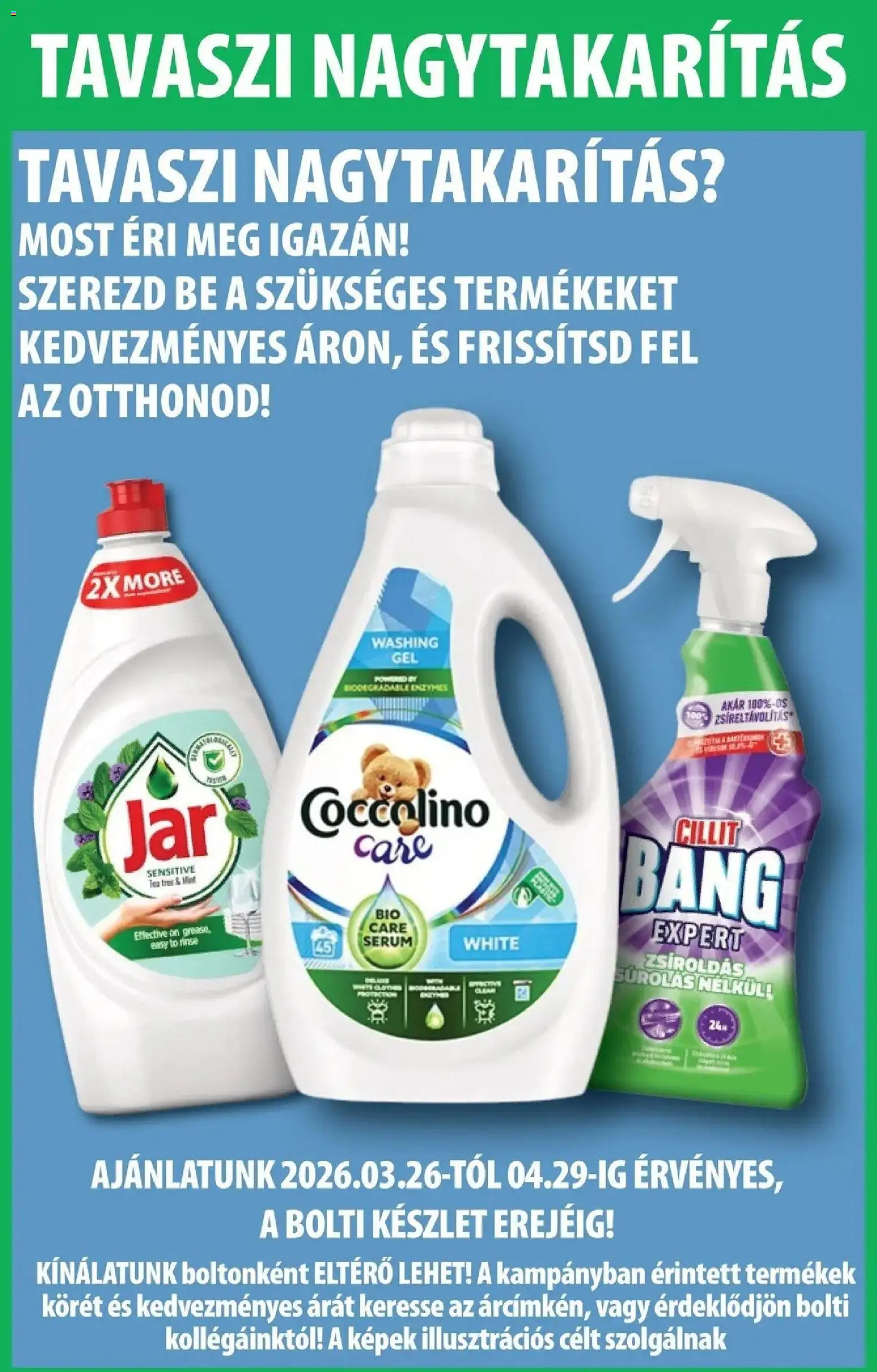 COOP Szolnok akciós ujság - amely érvényes a következő dátumtól: 23.04.2026 | Oldal: 4 | Termékek: Coccolino, Tea