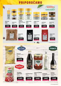 Mercator katalog akcije – veljaven od 01.11.2025 | Stran: 7 | Izdelki: Kos, Kis, Olje, Sladkor