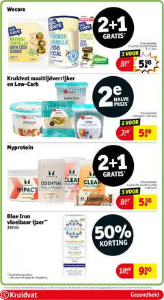 Kruidvat - Folder week 45 - Voorbeeld van een folder van Kruidvat, geldig van 04.11.2025 | Pagina: 39 | Producten: Whey, Tortilla, La, Mango