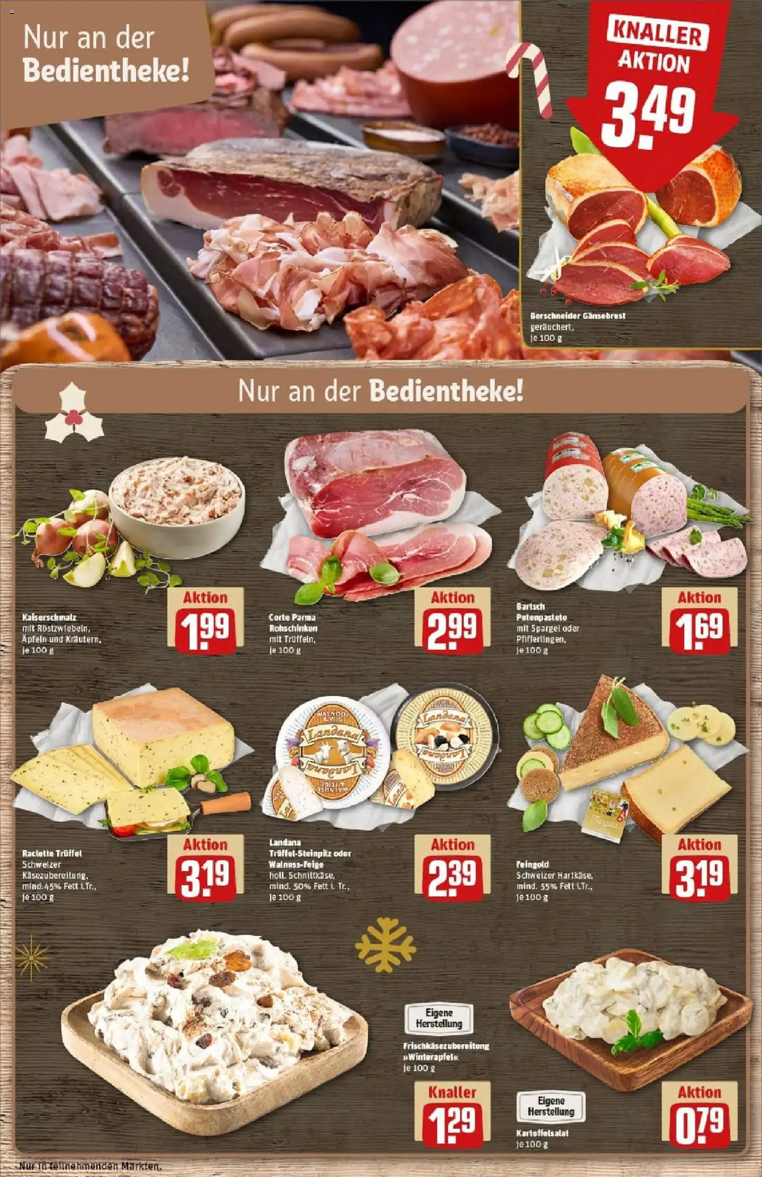 Rewe prospekt Am Mellensee / Sperenberg	 – gültig ab 07.12.2025 | Seite: 11 | Produkte: Spargel, Raclette