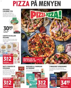 Forhåndsvisning av Meny kundeavis gyldig fra 23.02.2026 | Side: 8 | Produkter: Ost, Кухоль, Mozzarella, Cheddar