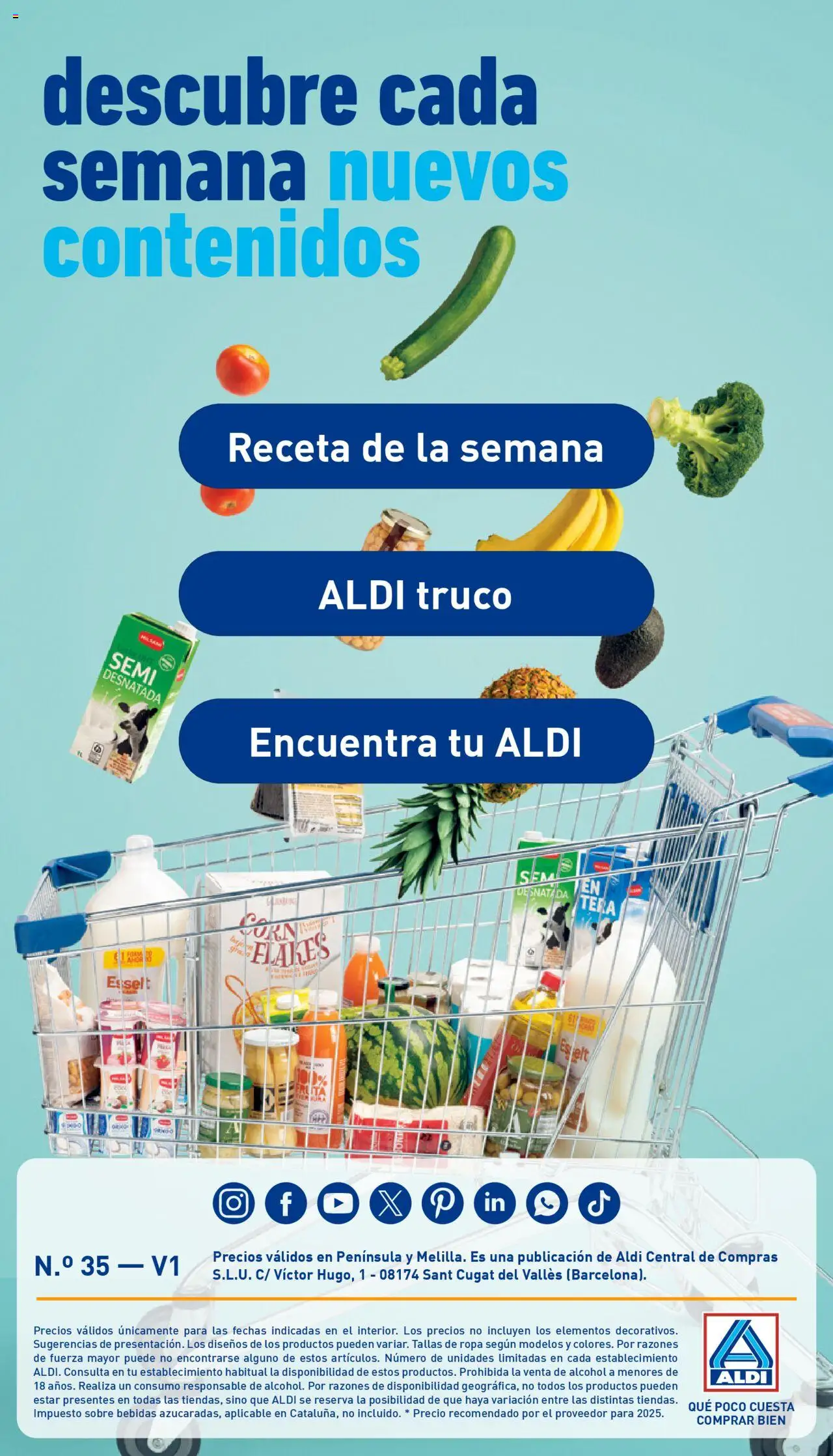 Aldi folleto Península │ válido desde el 25.08.2025 | Página: 30 | Productos: Ropa
