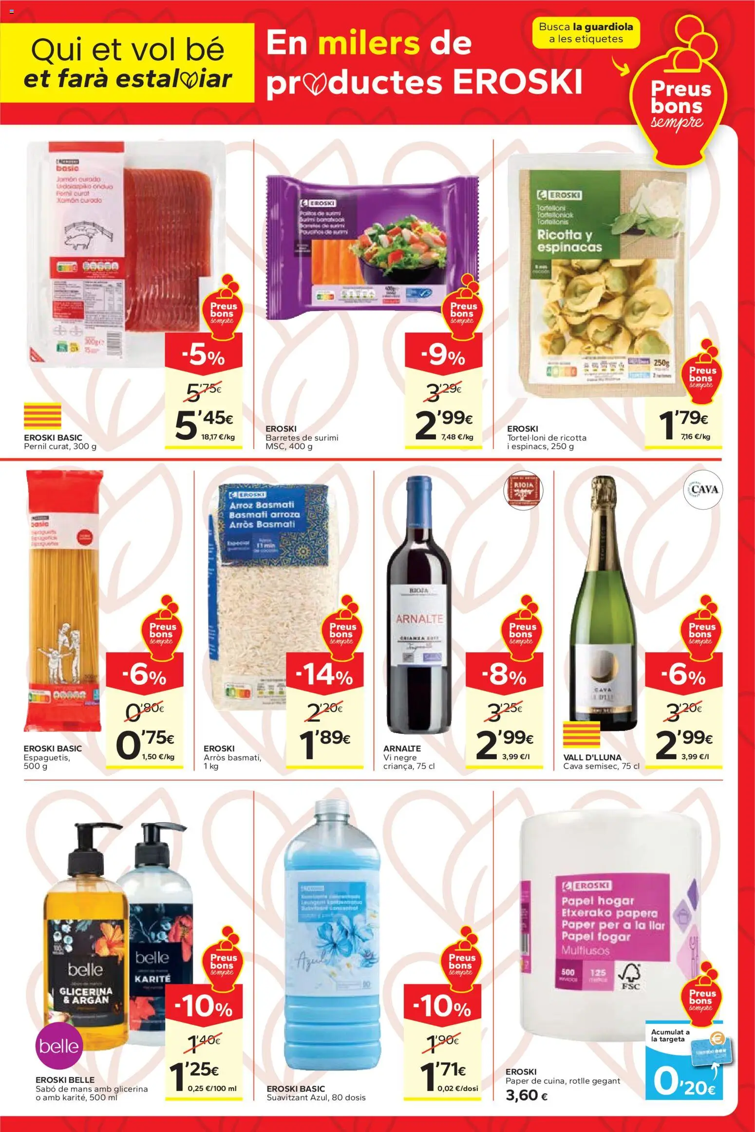 Caprabo - Oferta 3x2 │ válido desde el 30.10.2025 | Página: 3 | Productos: Jamón, Arroz, Πορσελάνη