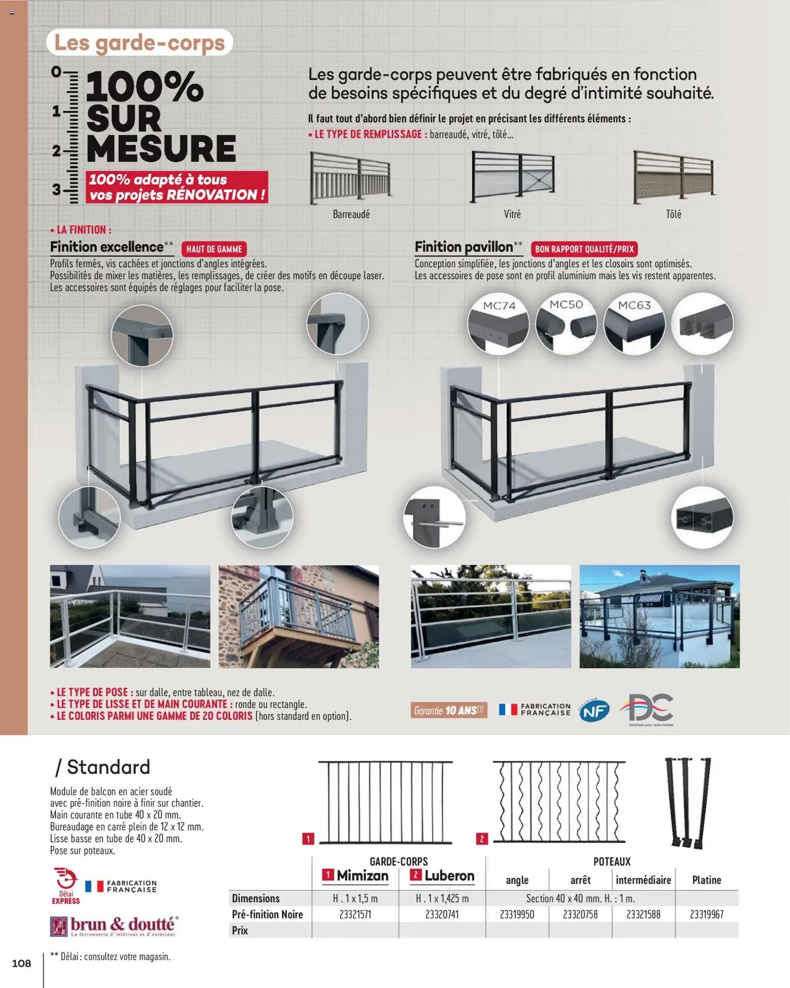 {H1} | Page: 108 | Produits: Mixer, Mais