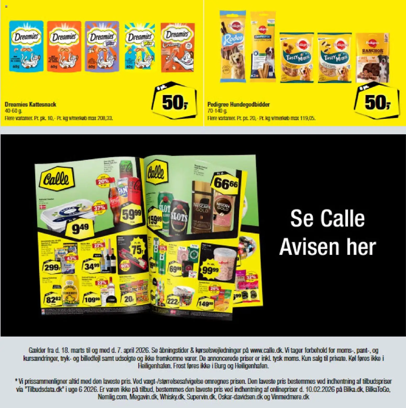 Calle tilbudsavis – gyldig fra 18.03.2026 | Side: 18