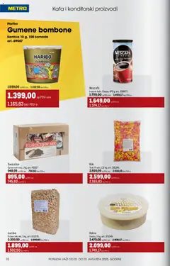 Metro katalog - važi od 01.08.2025 | Strana: 10