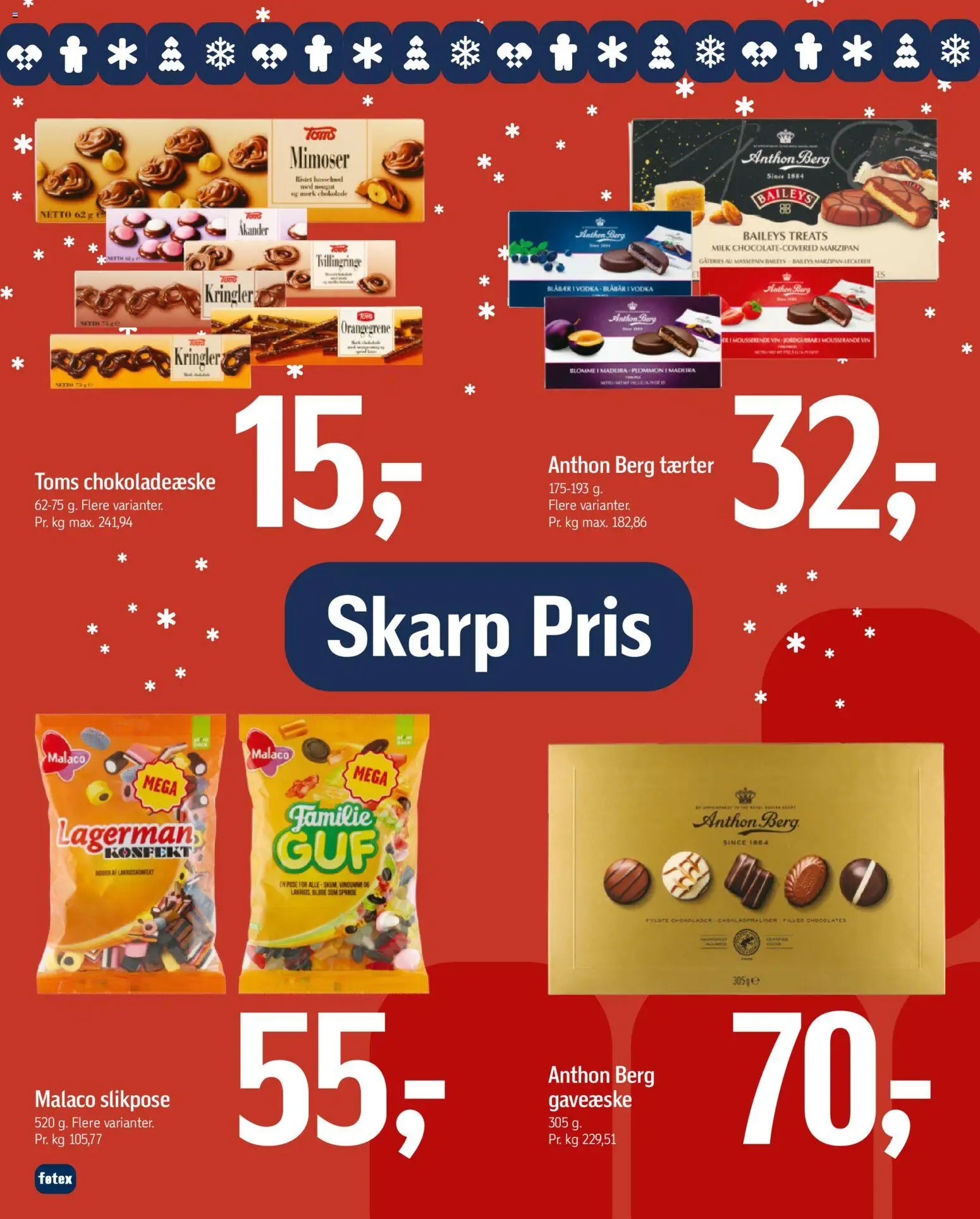 Føtex tilbudsavis – gyldig fra 12.12.2025 | Side: 10 | Produkter: Amendoins, Blåbær, Vin, Vodka