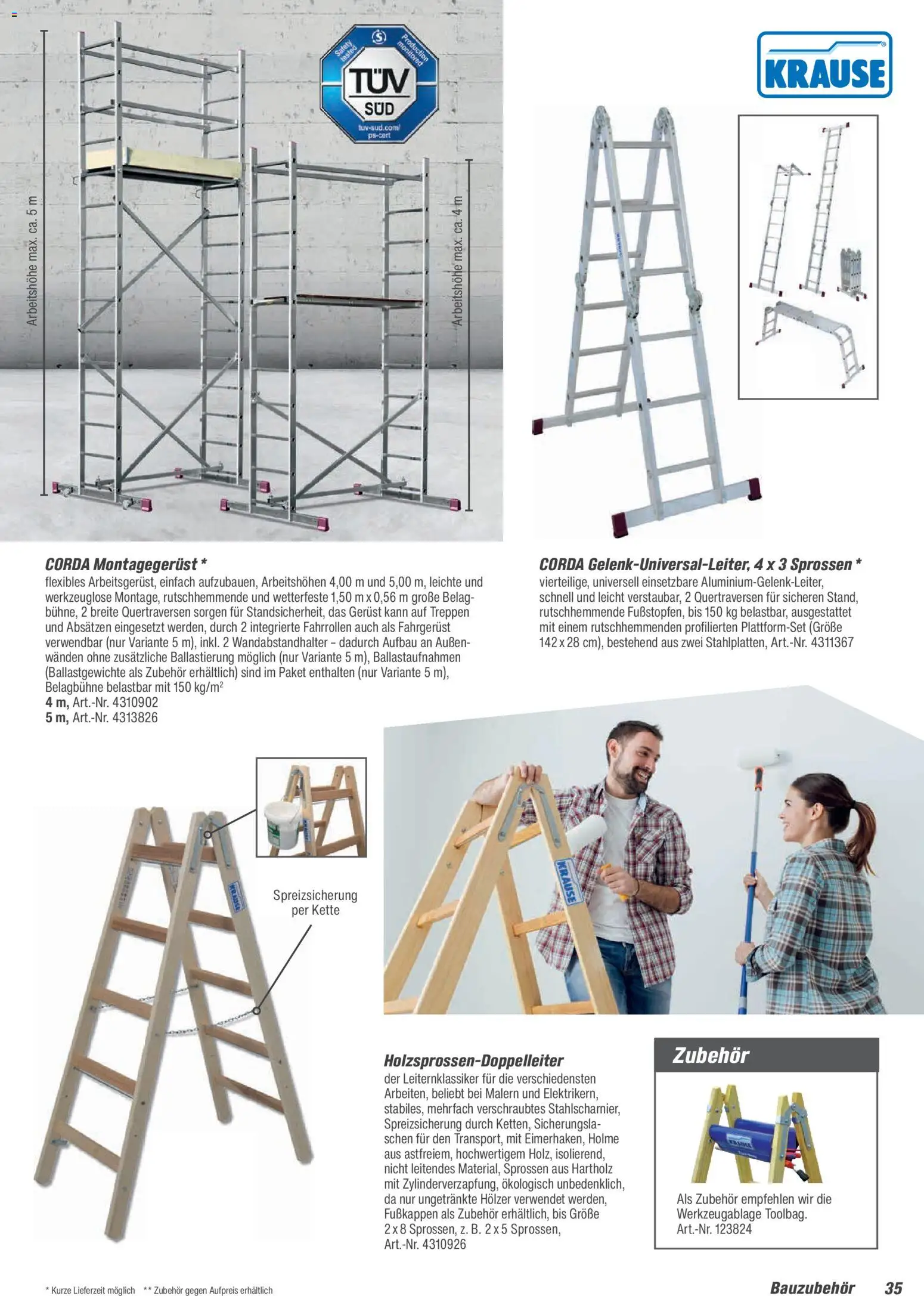 Toom Baumarkt Baustoffe & Bauelemente 2026 – gültig ab 20.02.2026 | Seite: 35