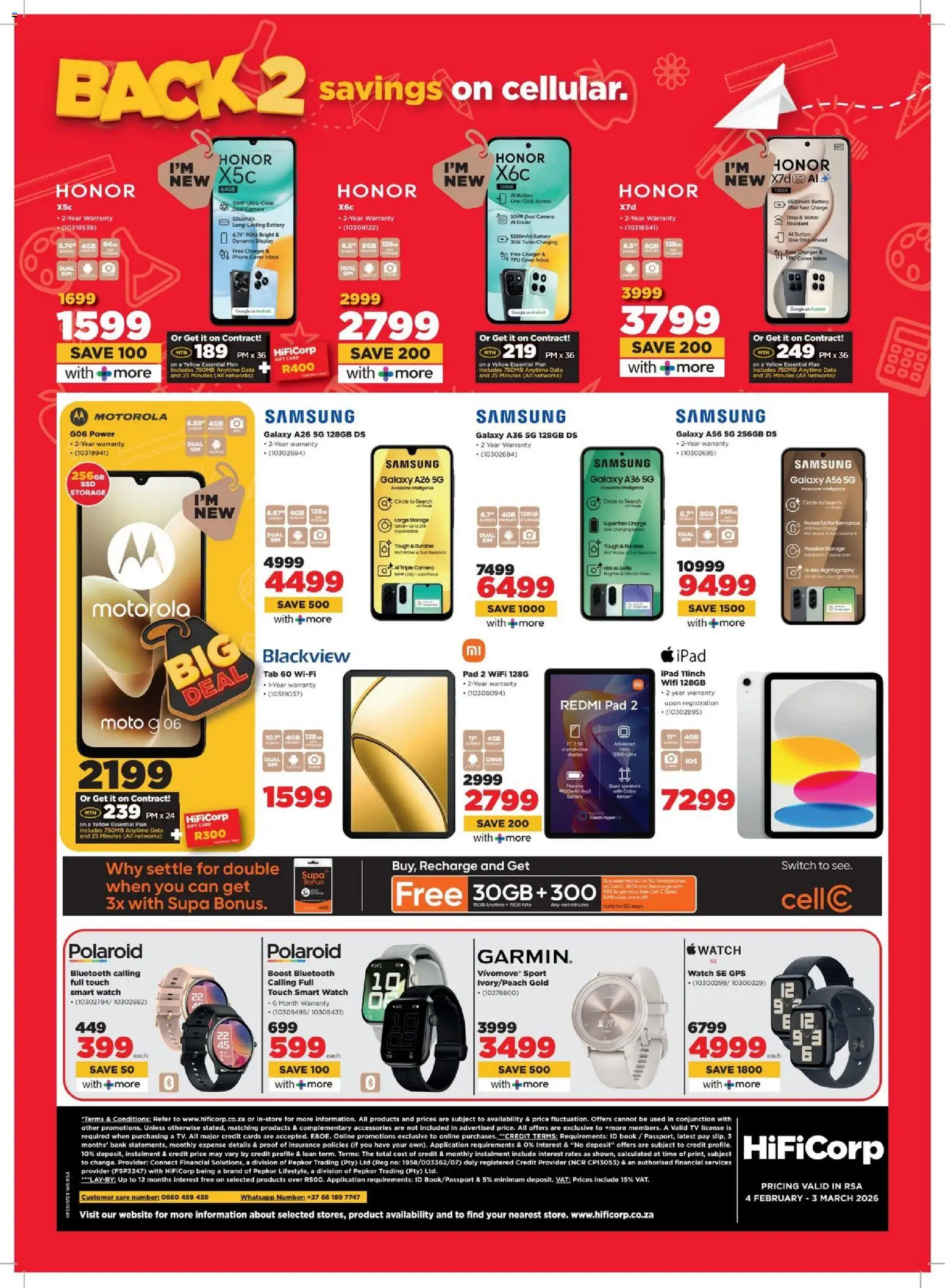 New HiFi Corp catalogue – valid from 04.02.2026 | Page: 24 | Products: Cover, Watch, Cheese, Water