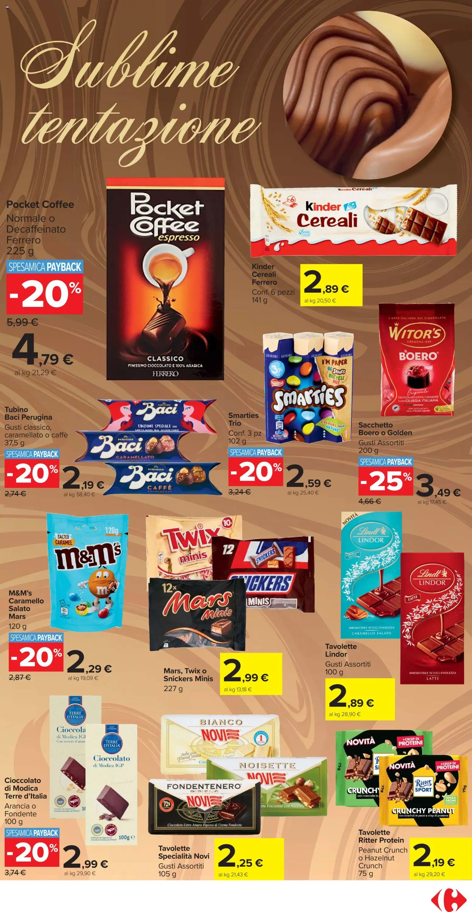 Volantino Carrefour del 04.11.2025 | Pagina: 11 | Prodotti: Caffè, Cereali, Latte, Arancia