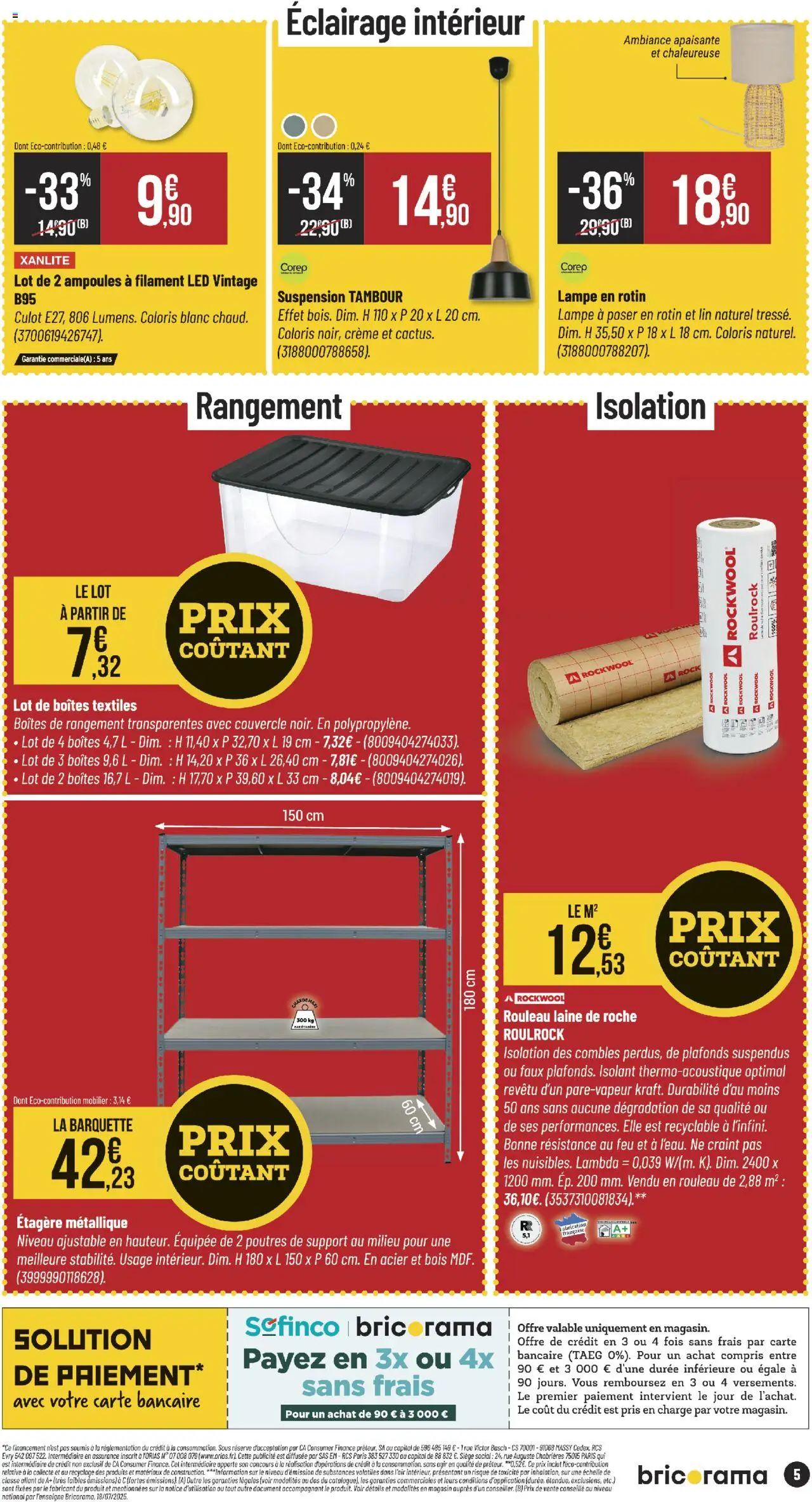 {H1} | Page: 5 | Produits: Rouleau, Suspension, Lampe, Crème