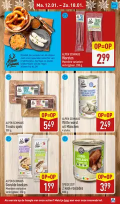 Aldi - Folder week 3 - Voorbeeld van een folder van Aldi, geldig van 12.01.2026 | Pagina: 23 | Producten: Fogyasztásmérő, Kool, Worst, Saus