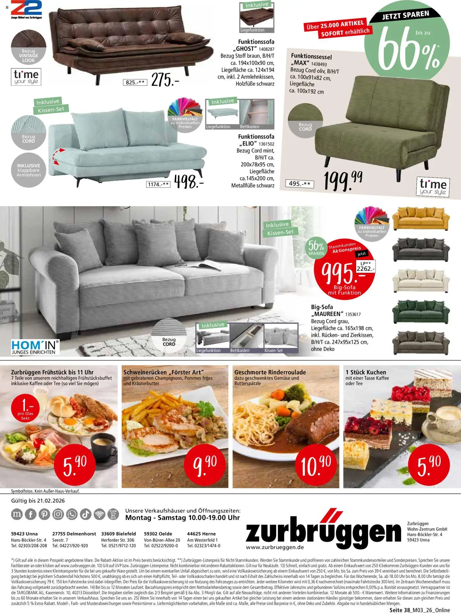 Zurbrüggen Z2 Unschlagbar Günstig – gültig ab 09.02.2026 | Seite: 38