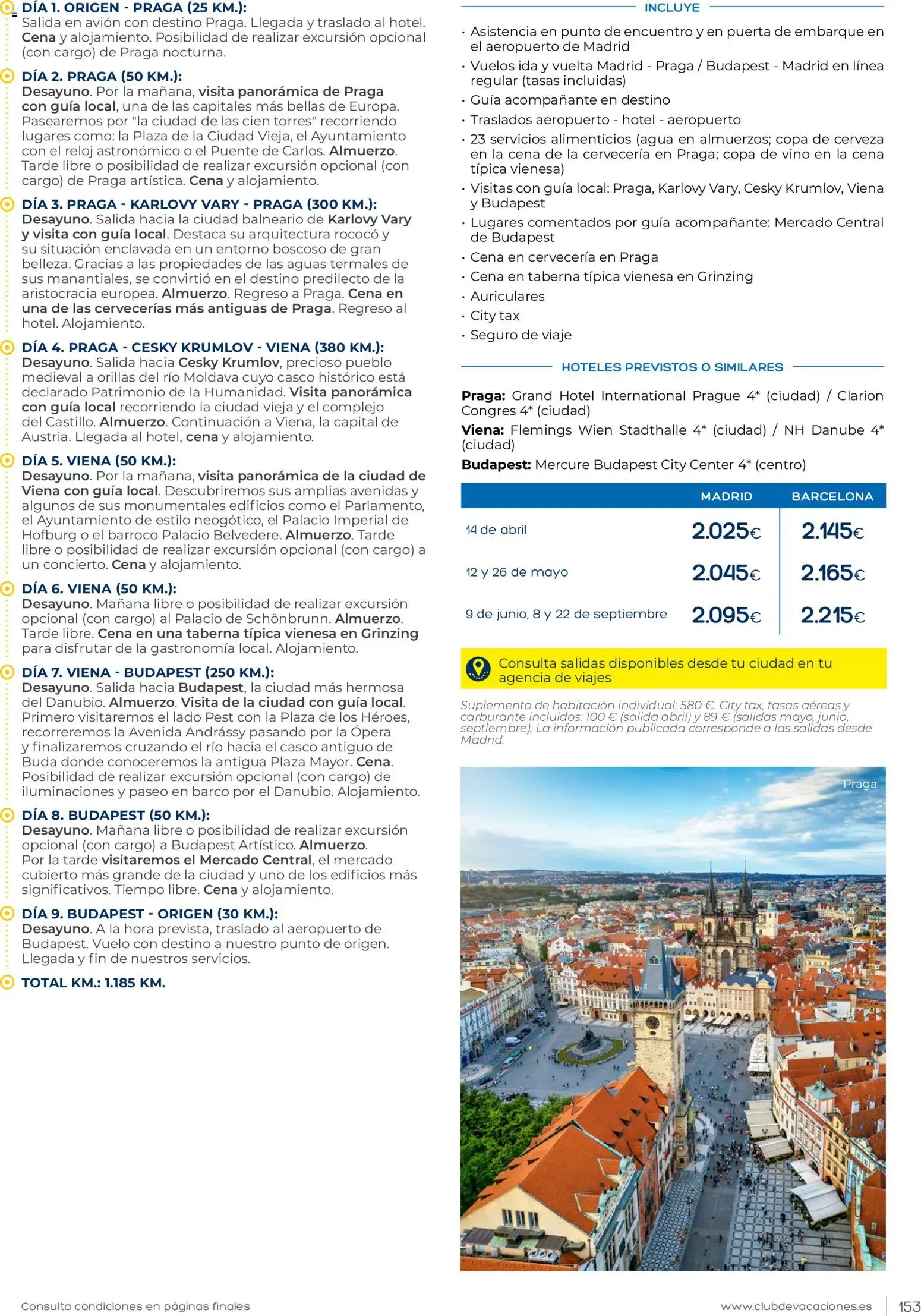 Viajes El Corte Inglés Club de Vacaciones │ válido desde el 01.02.2026 | Página: 153 | Productos: Vino, Cerveza, Reloj, Auriculares