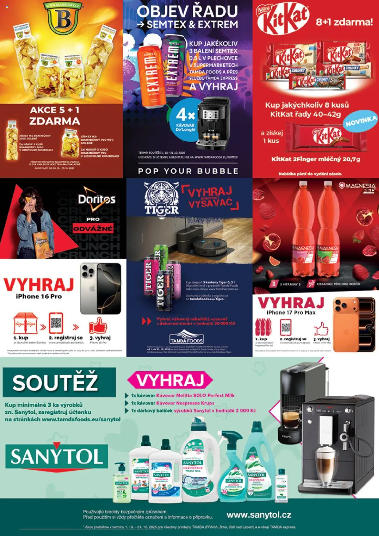 Tamda Foods leták od 15.10.2025 | Strana: 26 | Produkty: Hořčík, Iphone, Doritos, Robotický vysavač