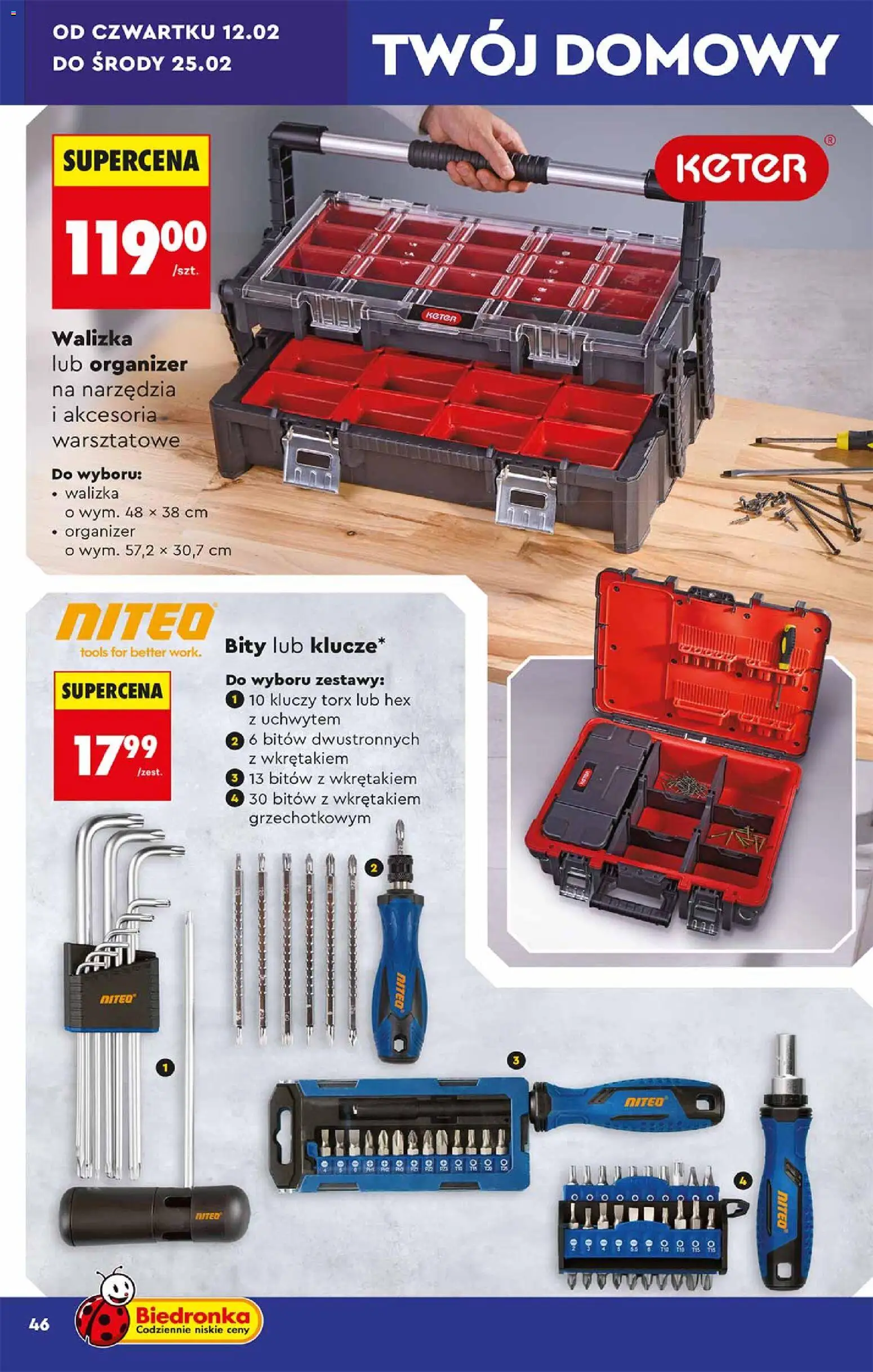 Biedronka gazetka - Hity i inspiracje od 07.02.2026 | Strona: 46