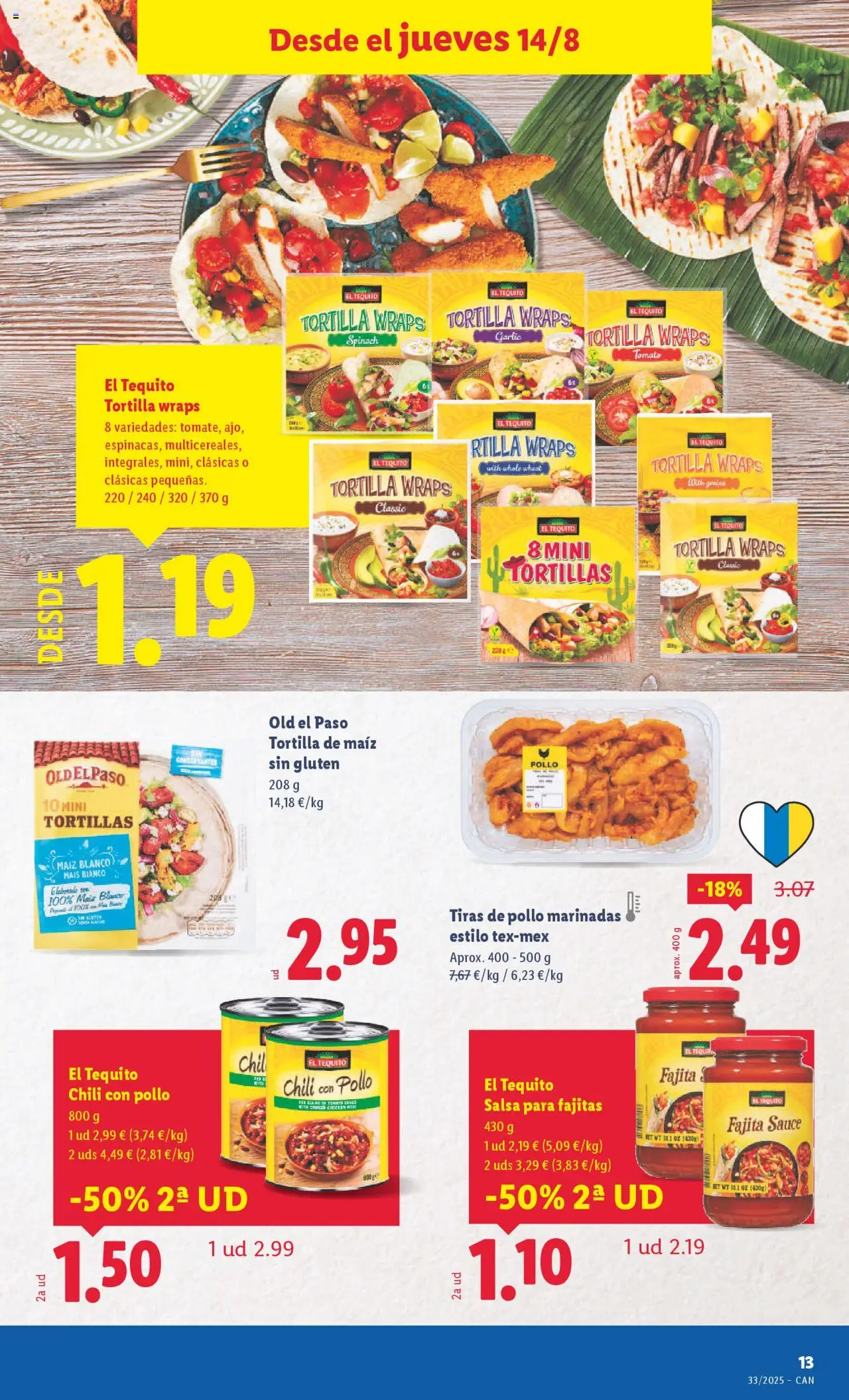 Lidl - Canarias  │ válido desde el 11.08.2025 | Página: 27