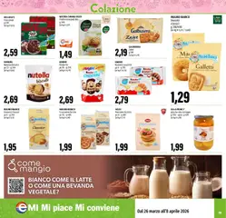 Anteprima del volantino EMI volantino valido a partire dal 26.03.2026 | Pagina: 19 | Prodotti: Panna, Crostatine, Cacao, Frollini