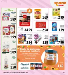Volantino Spazio Conad del 15.09.2025 | Pagina: 13 | Prodotti: Caffè, Riso, The, Farro