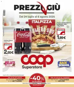 Anteprima del volantino COOP Superstore - Tradate catalogo valido a partire dal 24.07.2025