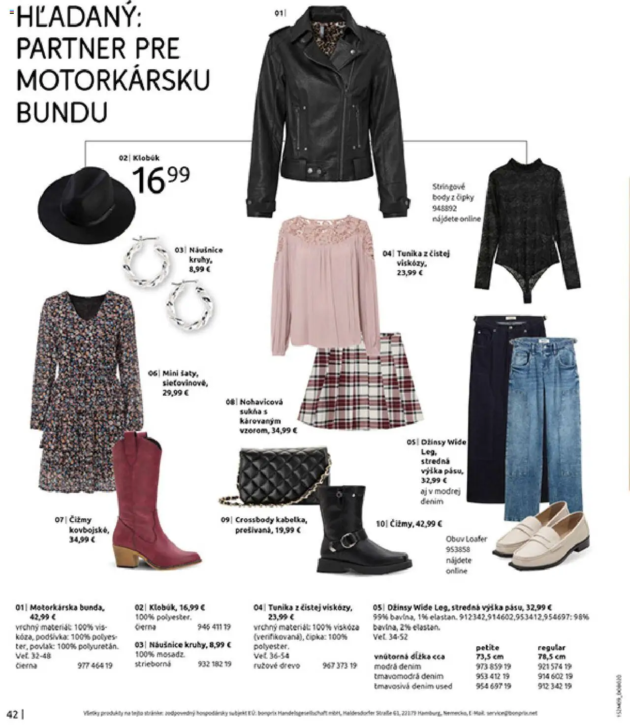 Nové Bonprix akcie – leták je platný od 14.10.2025 | Strana: 44 | Produkty: Čižmy
