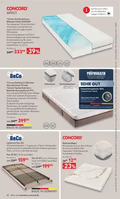 Matratzen Concord Prospekt 	 ab 29.10.2025 gültig | Seite: 4