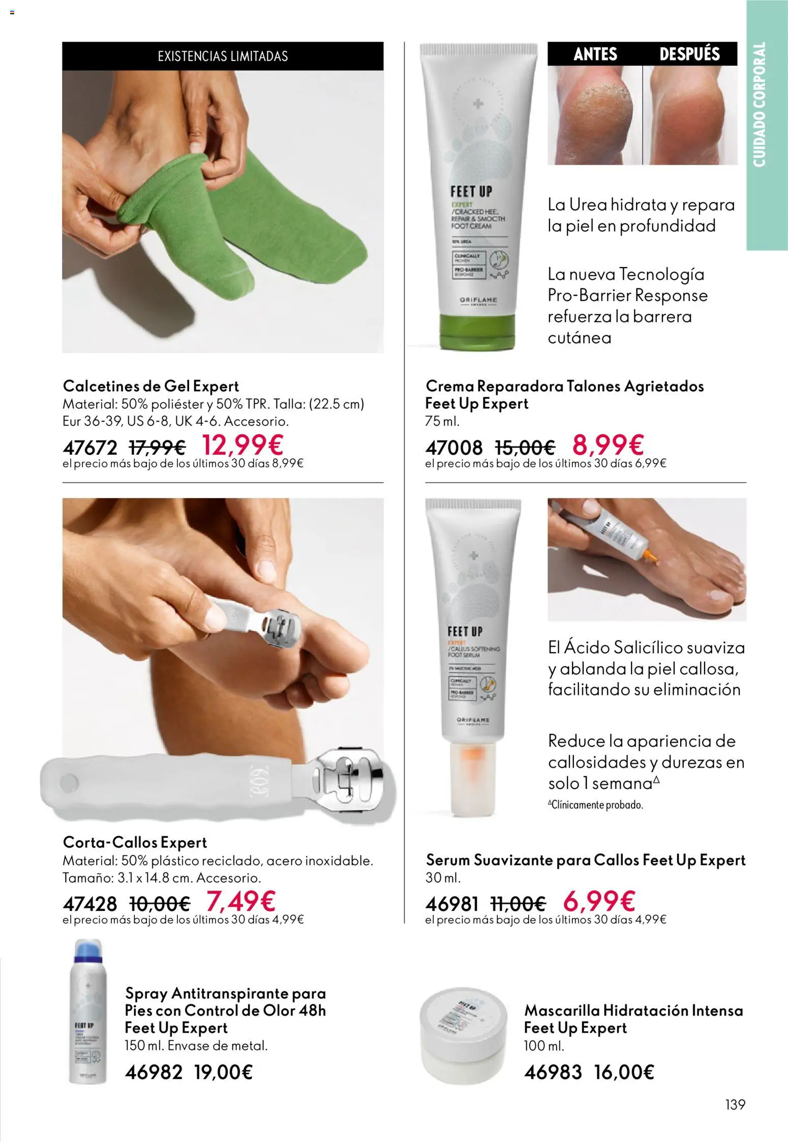 Oriflame - Catálogo Campaña 17 │ válido desde el 10.12.2025 | Página: 139 | Productos: Antitranspirante, Sérum, Crema, Suavizante