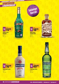 TopCC Aktionen Spirituosen ab 26.01.2026 gültig | Seite: 12 | Produkte: Likör, Creme