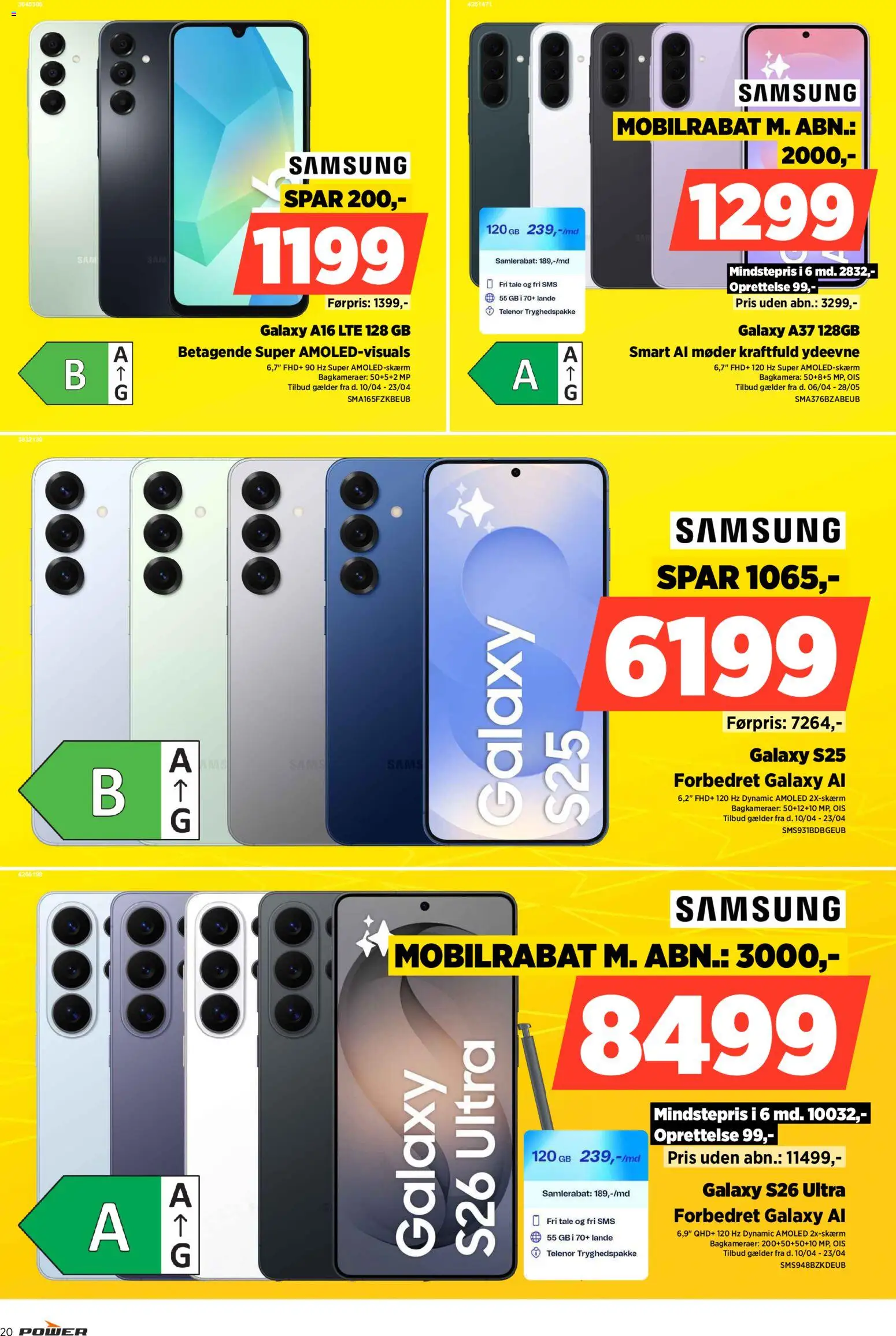 Power tilbudsavis – gyldig fra 17.04.2026 | Side: 20