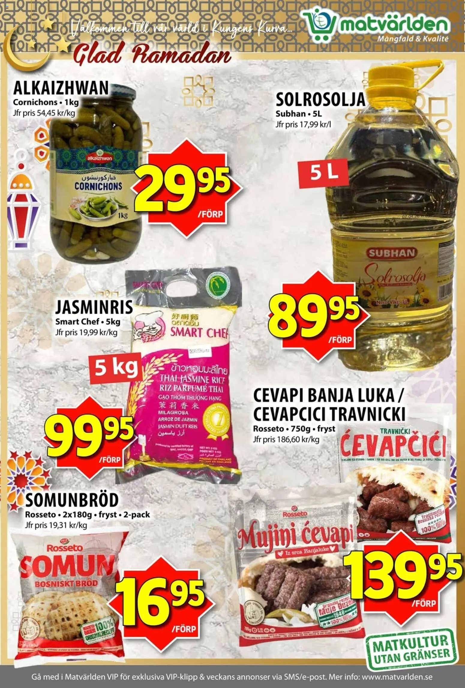 Matvärlden reklamblad aktuell från 02.03.2026 | Sida: 3 | Produkter: Bröd