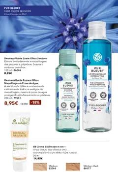 Pré-visualização BB Creme Sublimador 6 em 1, A sua textura leve oferece uma cobertura leve e um efeito 100% natural. 50 ml válido de 19.02.2026 | Página: 24