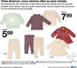 Zeeman - Prévisualisation de Zeeman catalogue bébé 2025 valide à partir de 25.07.2025 | Page: 26 | Produits: Robe, Vêtements, Pantalon