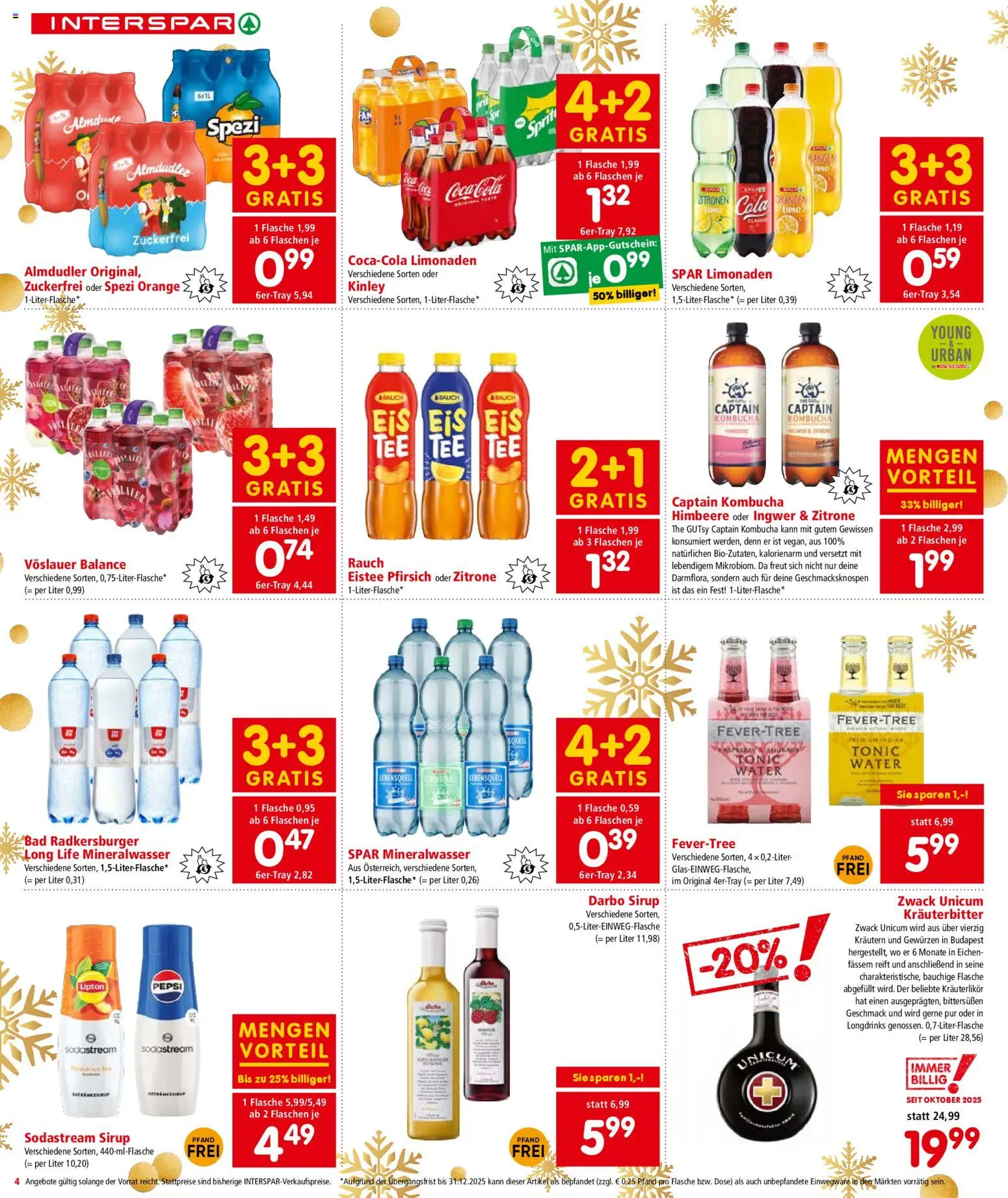 Interspar Flugblatt - Kärnten gültig ab 04.12.2025 | Seite: 4 | Produkte: Zitrone, Himbeere, Bad, Orangen