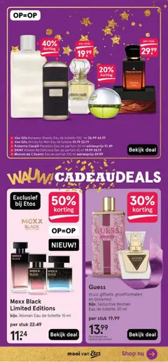 Roberto Cavalli Paradiso Eau de parfum 30 ml, Eau de parfum 30 ml - Voorbeeld van een folder van Etos, geldig van 08.12.2025 | Pagina: 33 | Producten: Kan, Parfum, Eau de toilette