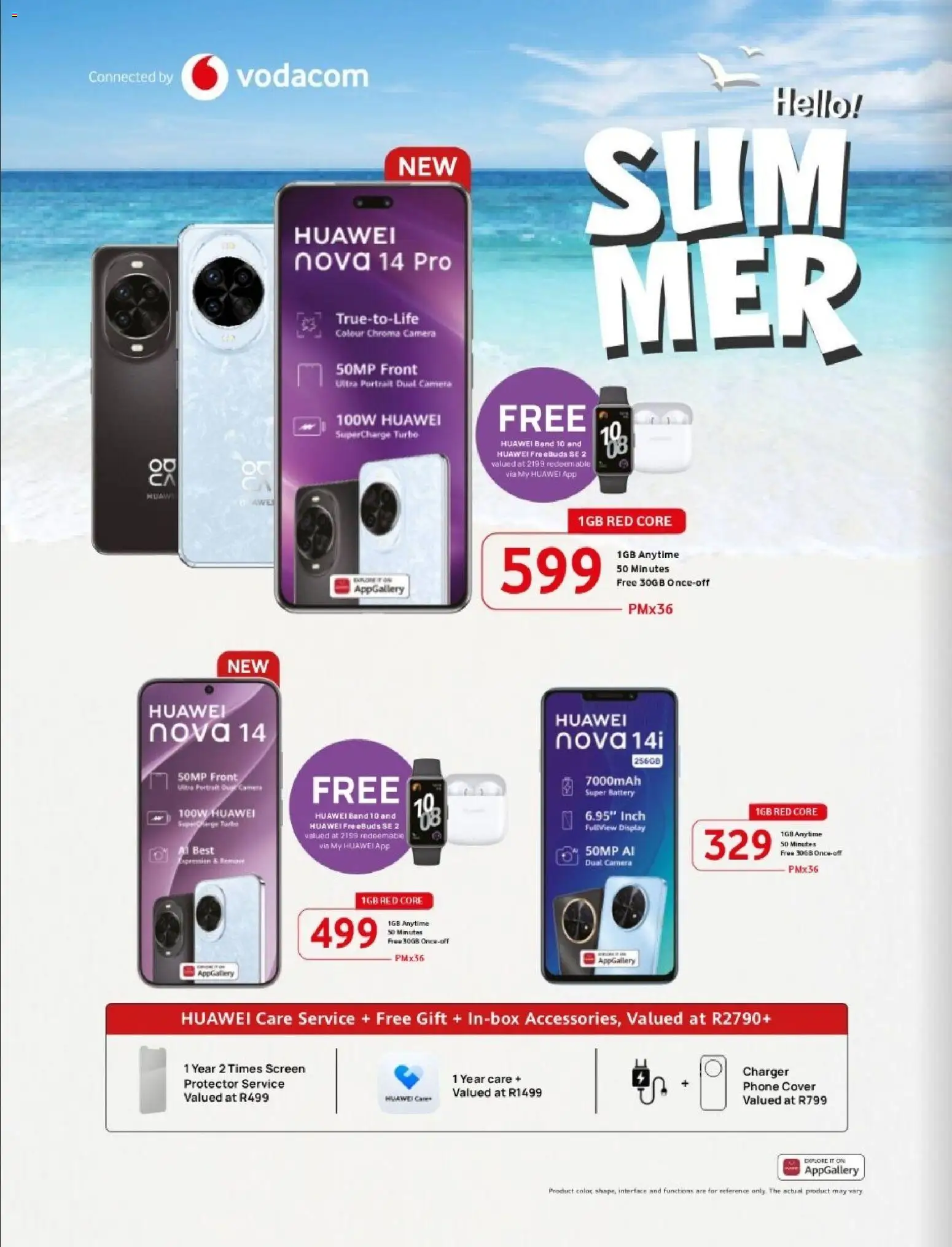 New Vodacom catalogue – valid from 07.11.2025 | Page: 10 | Products: Cover, Phone, Camera, Battery