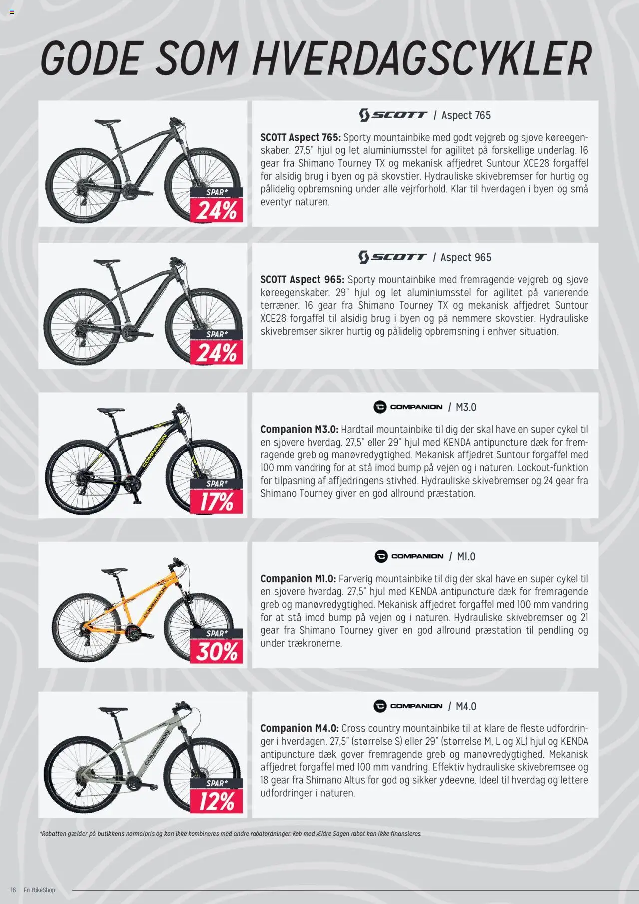 Fri BikeShop tilbudsavis – gyldig fra 01.10.2024 | Side: 18 | Produkter: Søm