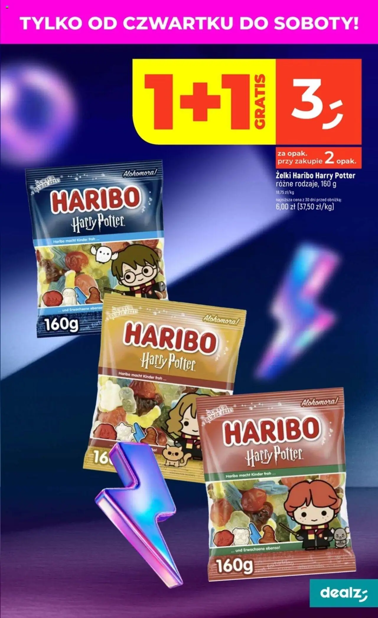 Dealz Gazetka od 07.08.2025 | Strona: 51 | Produkty: Żelki haribo, Żelki