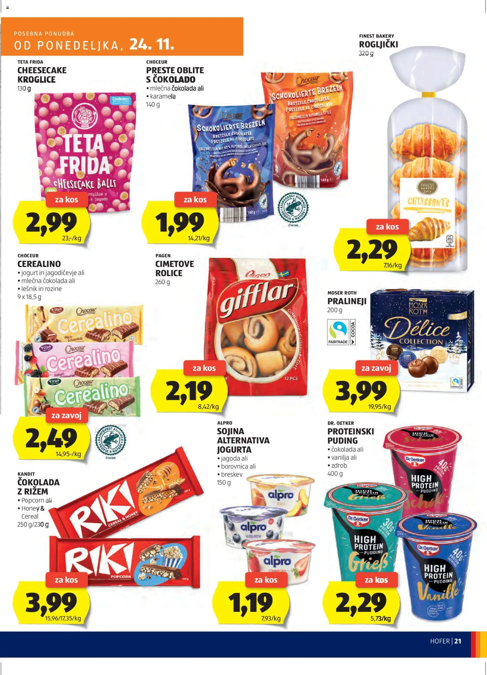 Hofer SI katalog | vrijedi od 20.11.2025 | Stranica: 21