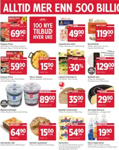 Forhåndsvisning av Meny kundeavis gyldig fra 13.10.2025 | Side: 4 | Produkter: Salami, Pizza, Teniși, Brie
