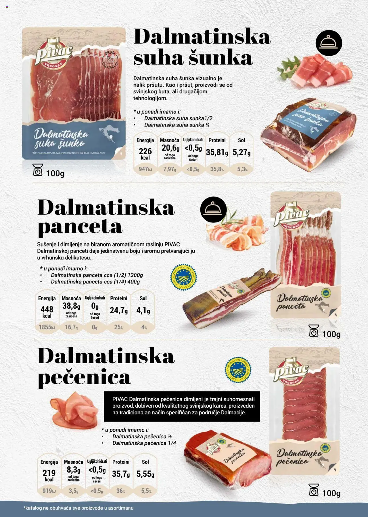 Pivac katalog | vrijedi od 01.12.2024 | Stranica: 4 | Proizvodi: Šunka, Juha, Panceta
