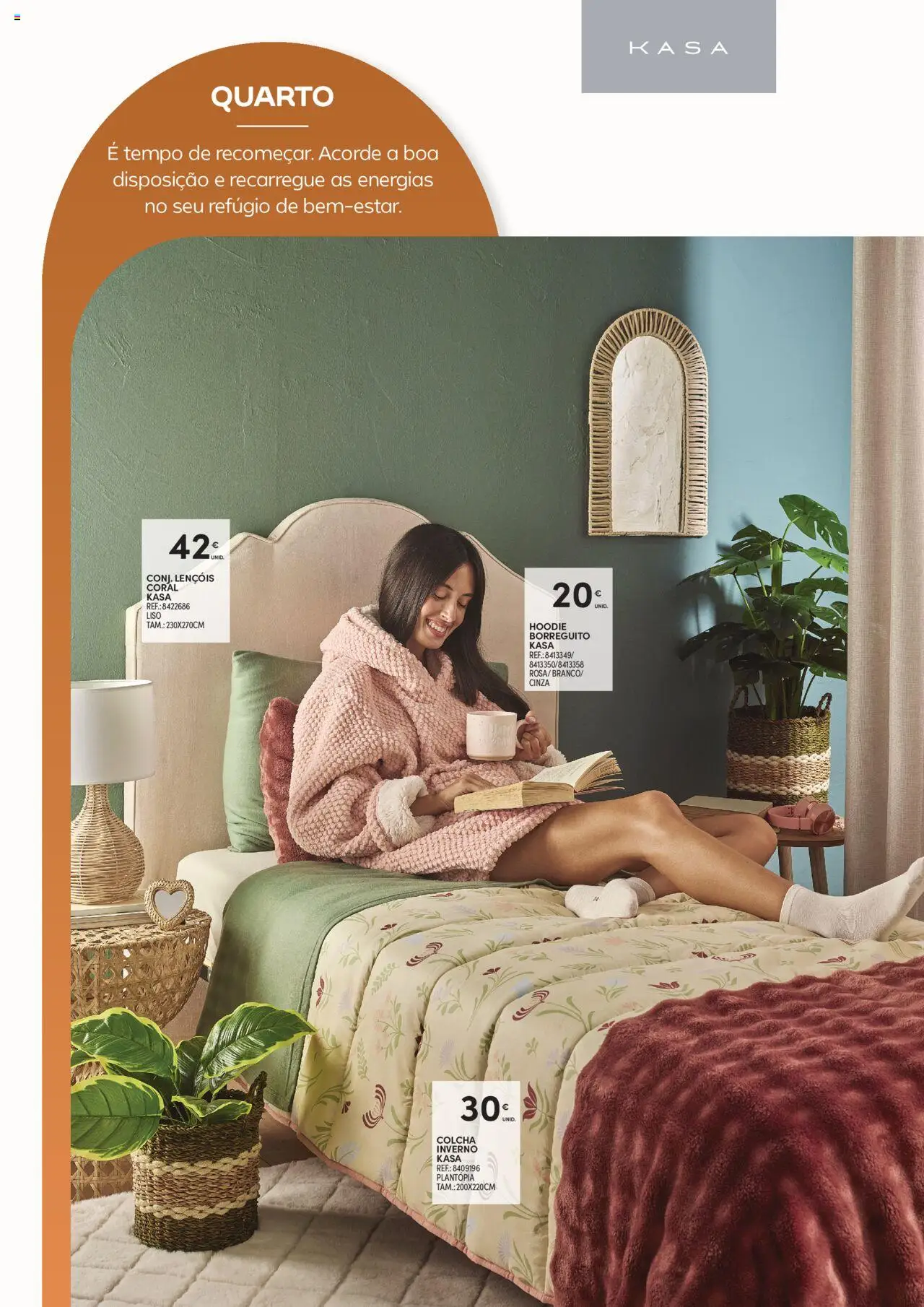 Continente - Açores: Casa Outono │ válido de 14.10.2025 | Página: 12 | Produtos: Lençóis, Colcha