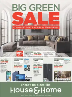 House and Home specials catalogue – valid from 16.03.2026