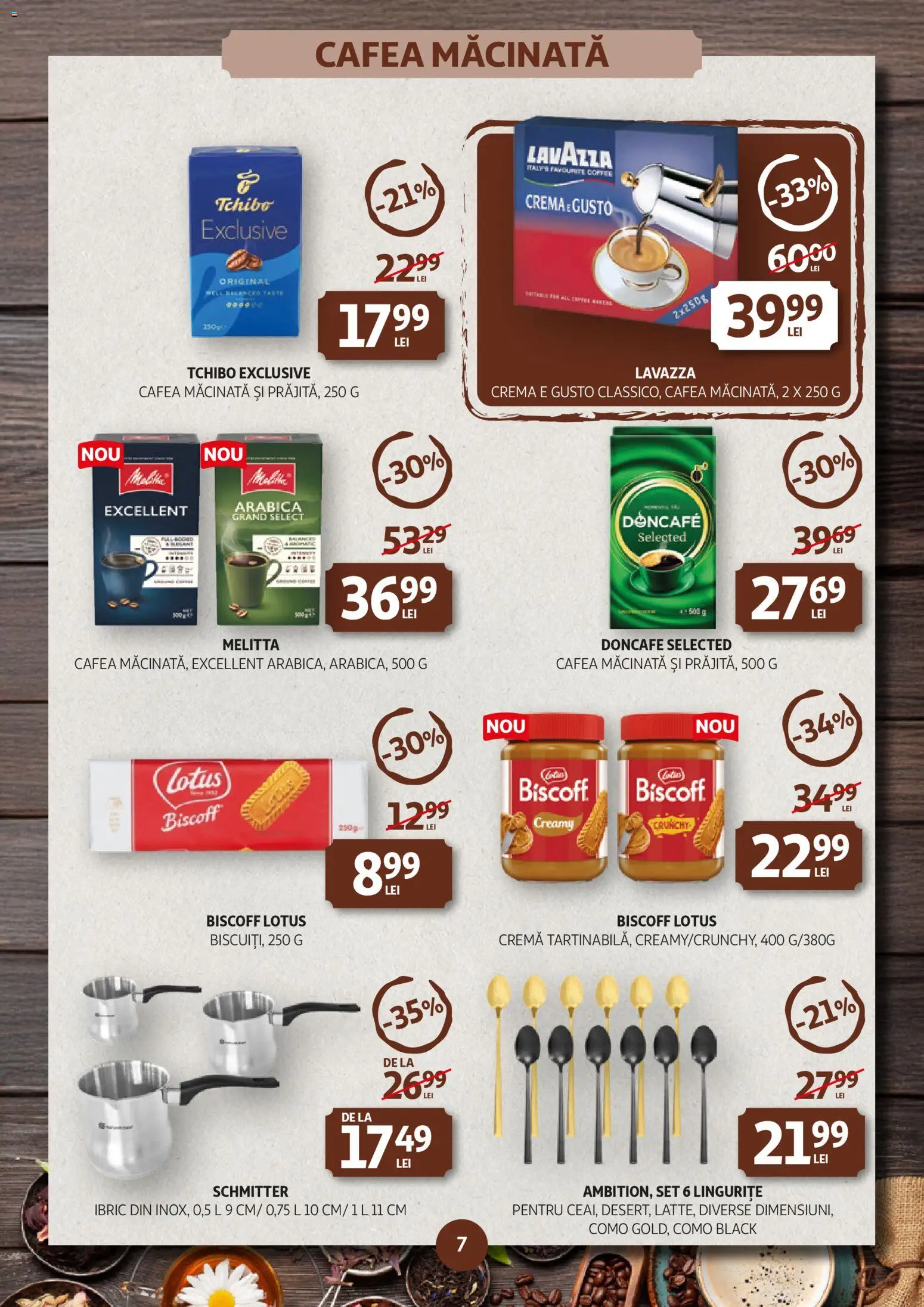 Noul catalog Auchan – valabil de la 14.01.2026 | Pagină: 7 | Produse: Cremă, Cafea