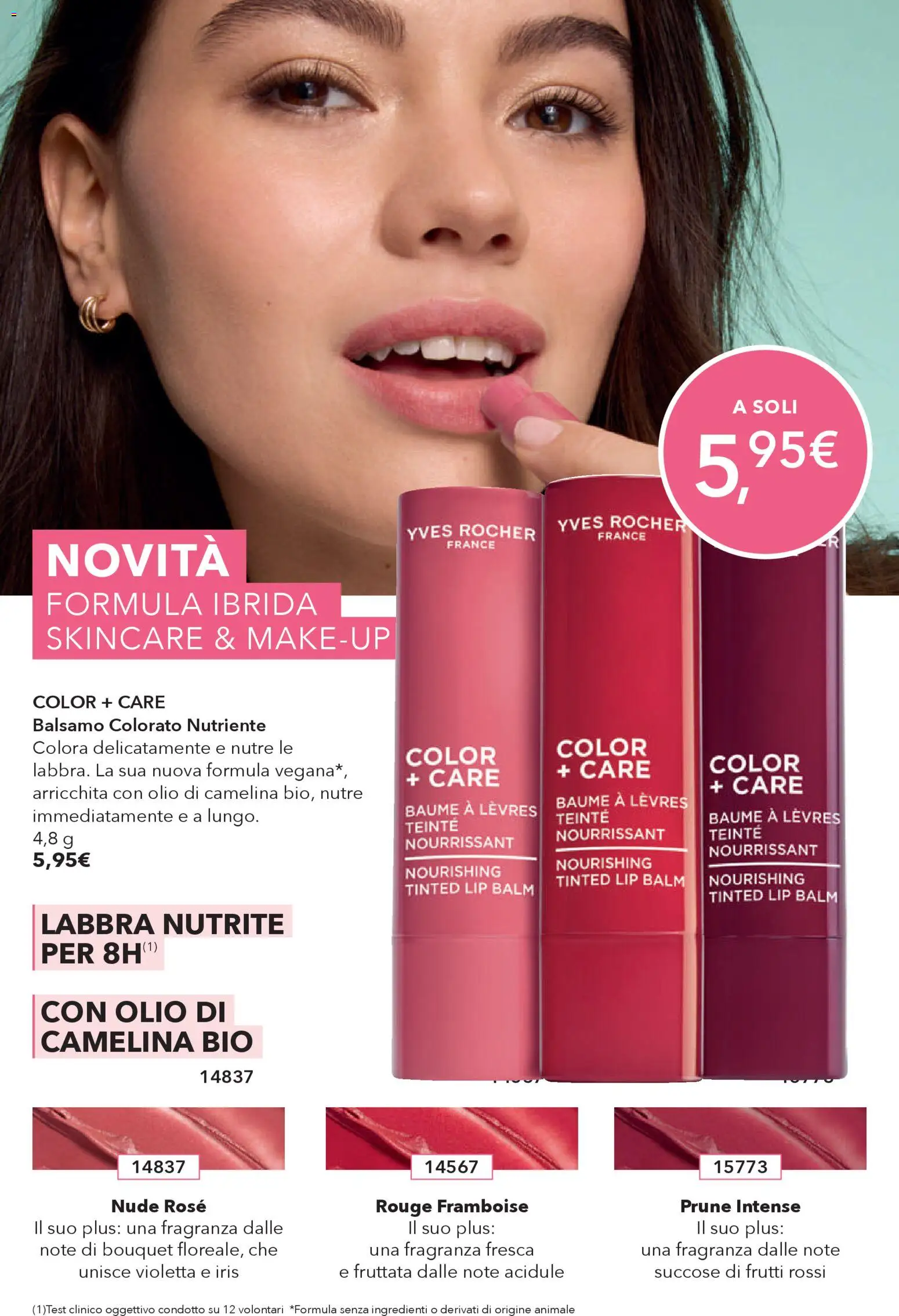 Volantino Yves Rocher del 23.04.2026 | Pagina: 60 | Prodotti: Balsamo, Olio, Fragranza