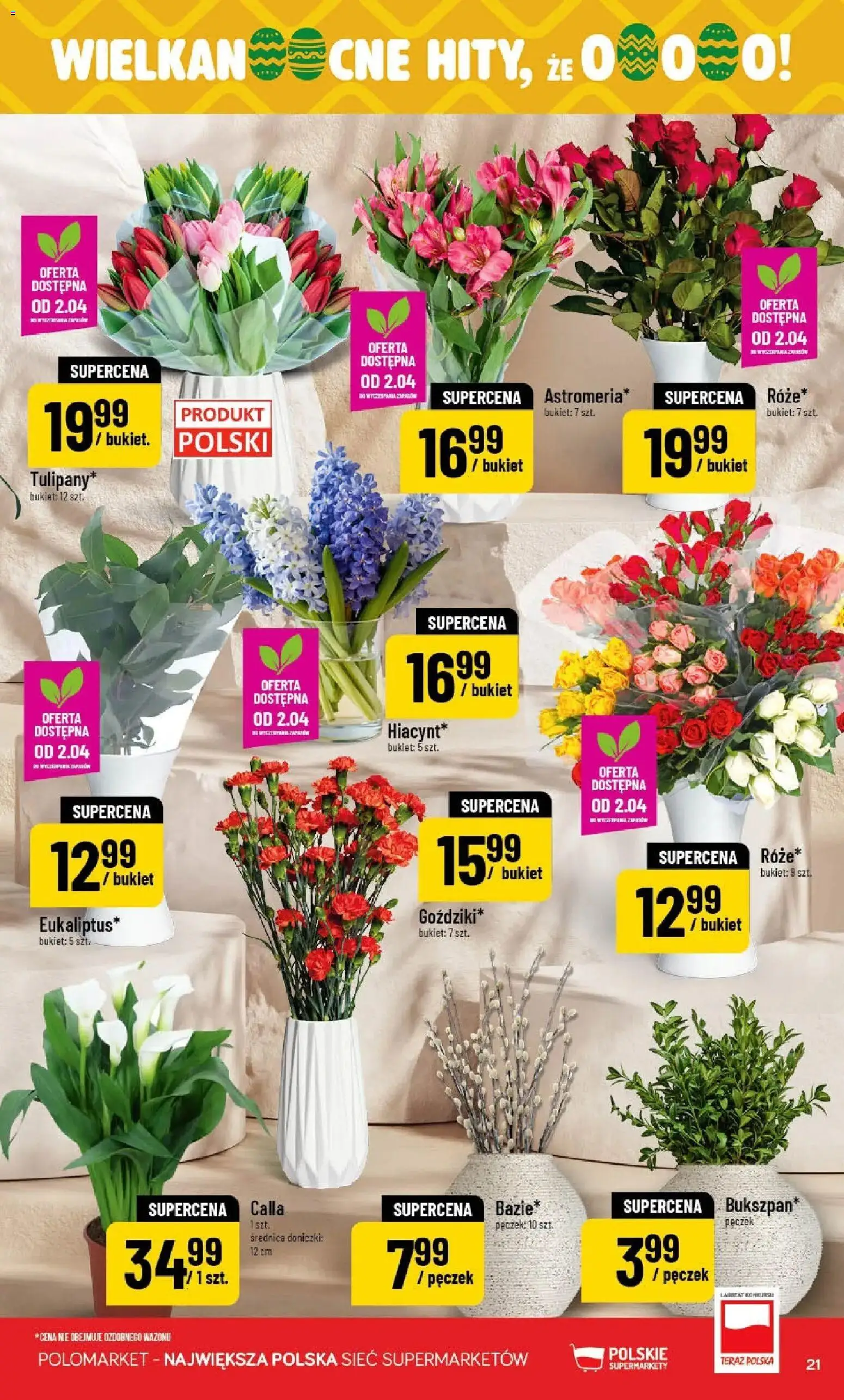POLOmarket gazetka od 01.04.2026 | Strona: 21 | Produkty: Doniczki
