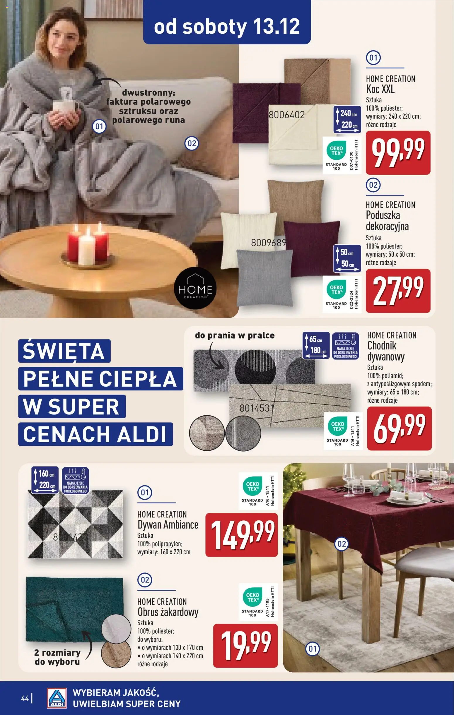 Aldi Gazetka od 08.12.2025 | Strona: 44