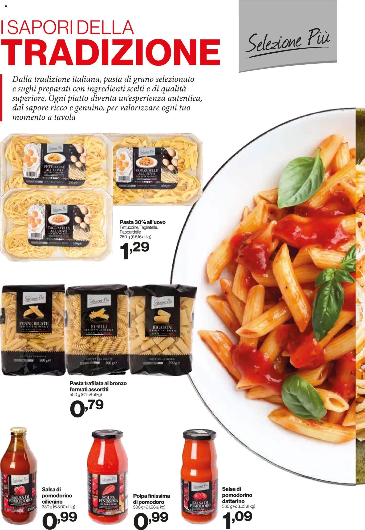 Volantino IN's del 25.03.2026 | Pagina: 6 | Prodotti: Salsa, Pasta, Fusilli, Piatto